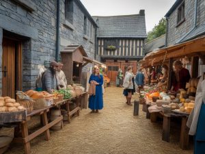 Medieval markets and their role in shaping Welsh towns