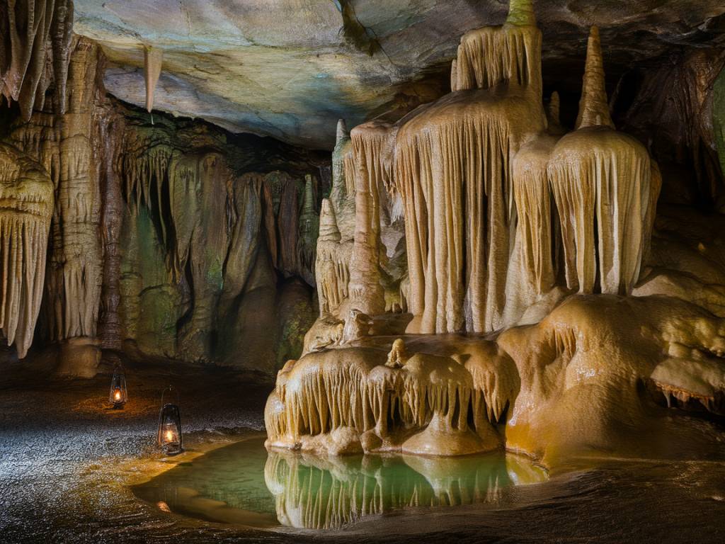 Hidden treasures: underground caverns and their mythology