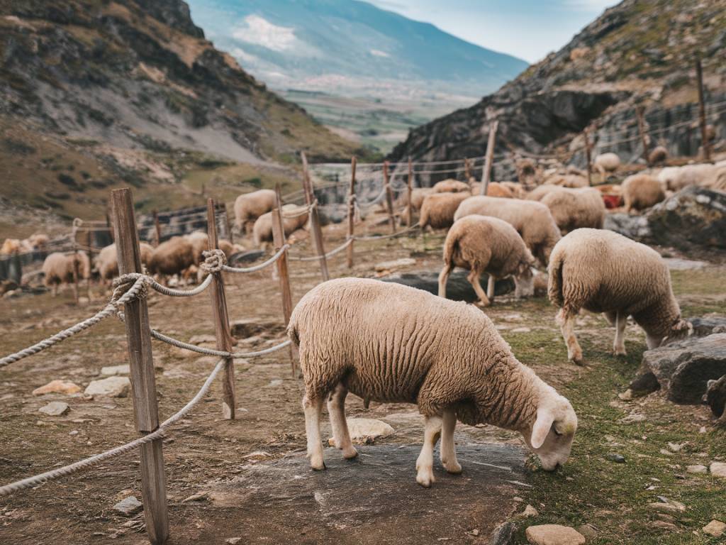 Age-old sheep farming practices and their effect on the land